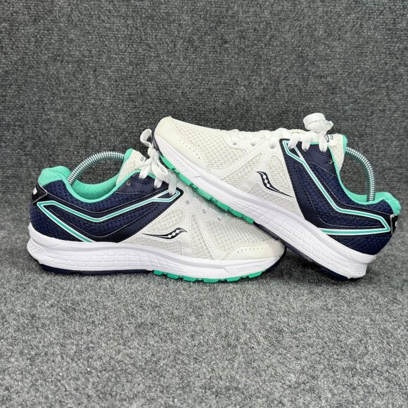 Saucony Cohesion 11 Running Shoes Women's Size 9.5W White Athletic Run Training - Picture 8 of 12
